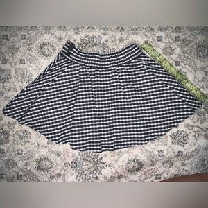 NWT Gilly Hicks Gingham skirt